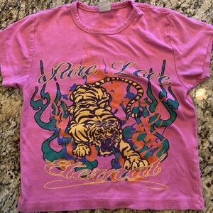 SOLD Urban Outfitters' Pink Graphic Crop
